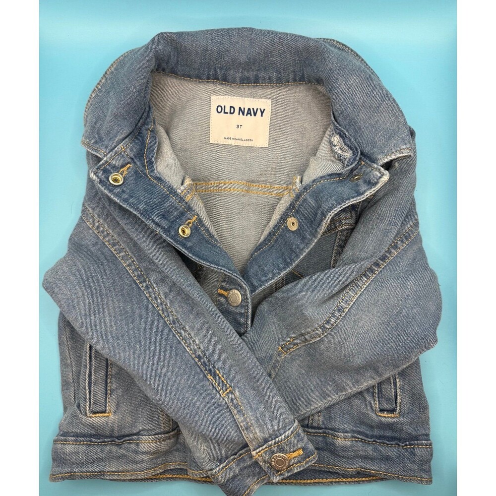 Old Navy Classic Denim Jean Jacket Size 3T